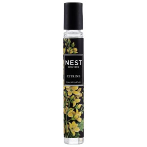 NEST New York Citrine Eau de Parfum Travel Spray 0.27 oz/8 mL Fresh Citrus & Fruits Lemon Blossom Lotus Flower