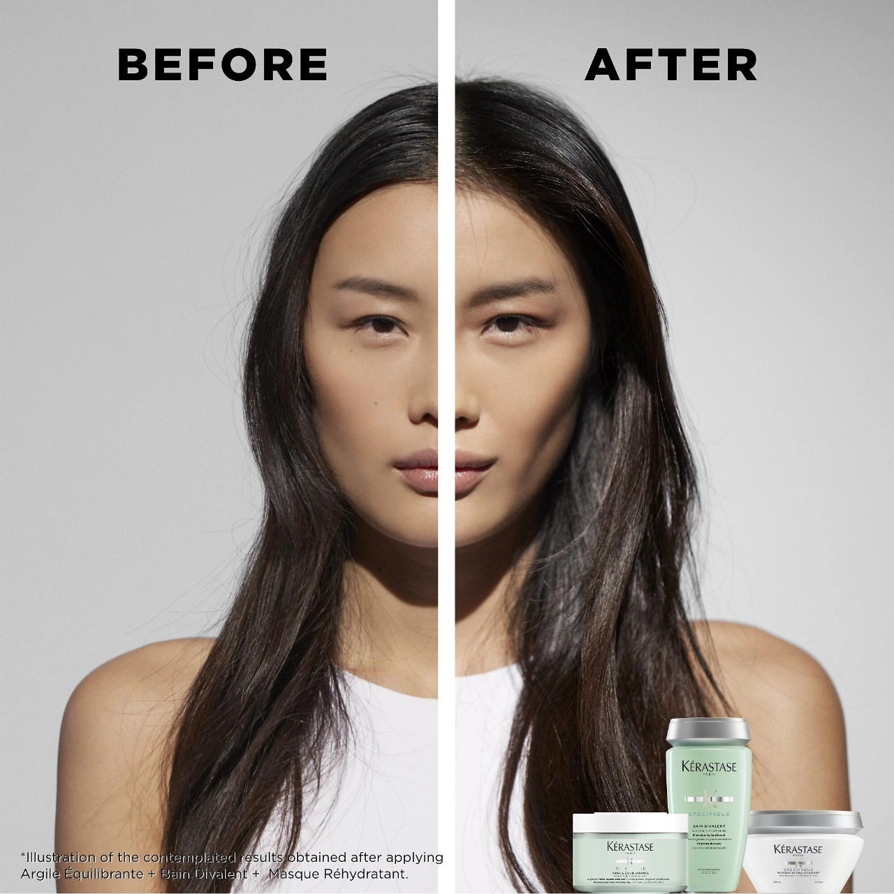 Kérastase Specifique Divalent Hydrating Gel-Mask for Oily Hair - Image 2