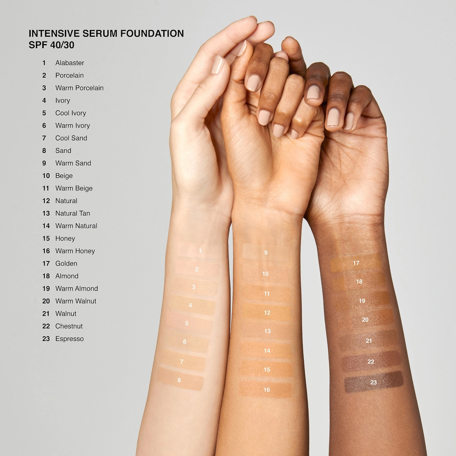 Bobbi Brown Intensive Serum Foundation SPF 40 - Color: Warm Natural, Medium Beige with Yellow Undertones - Image 4