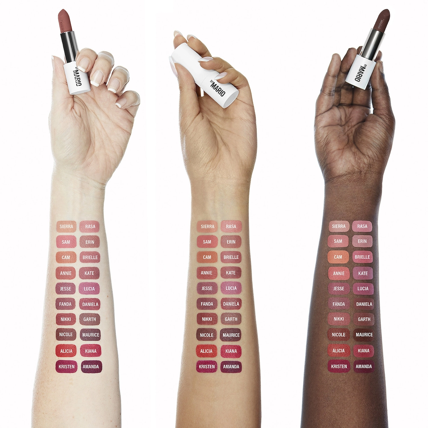 MAKEUP BY MARIO Ultra Suede® Lipstick Color: Daniela - Deep Reddish Brown Vegan Matte Finish - Image 3