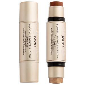 Jouer Cosmetics Bloom, Bronze & Glow Bronzer & Highlighter Duo - Sungaze/ Tan Lines