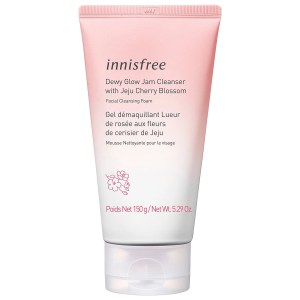innisfree Dewy Glow Jam Cleanser with Jeju Cherry Blossom 5.29 oz/150 mL