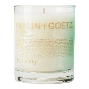 MALIN+GOETZ Sage Candle 9 oz/ 260 g Earthy & Woody Eucalyptus, Sage, Moss