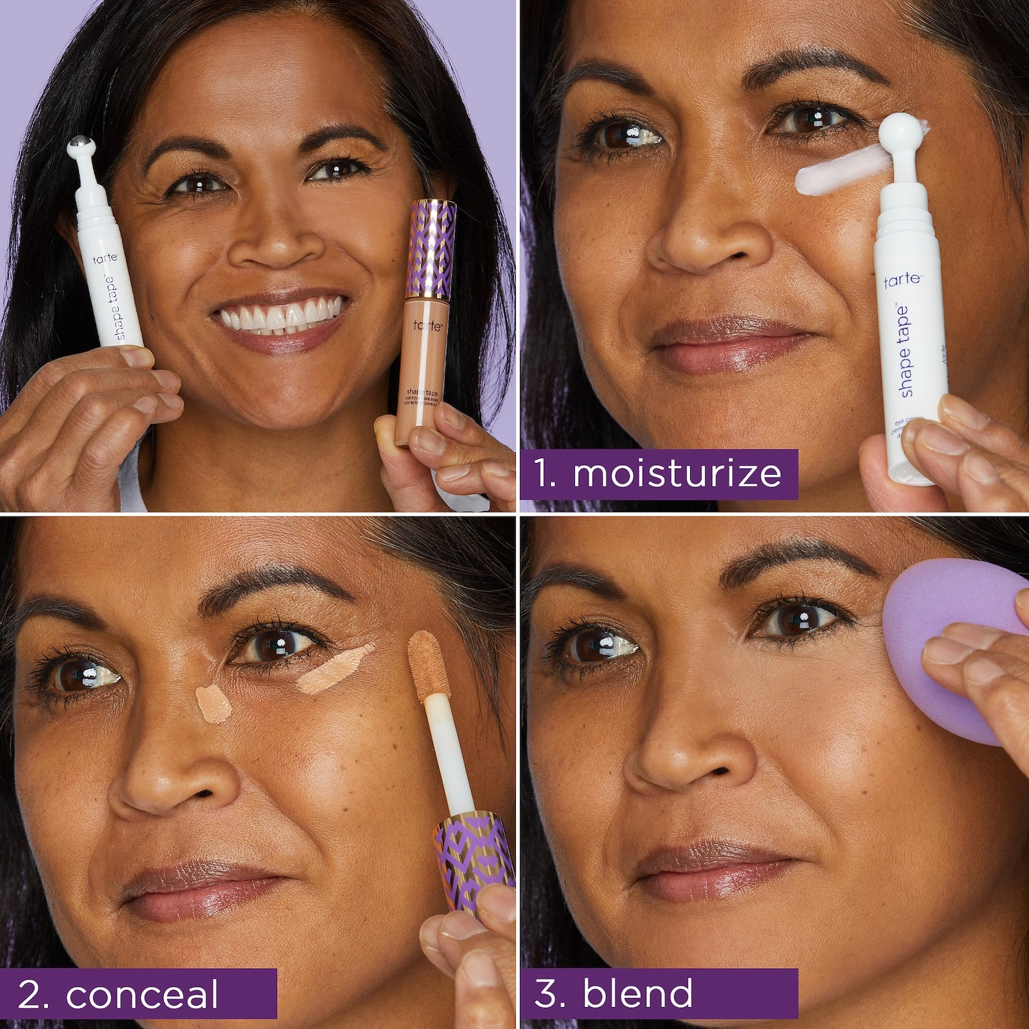 Tarte Shape Tape™ Eye Cream 0.33 oz/10 mL Vegan Hydrating Anti-Aging Dark Circles Cruelty-Free - Image 3