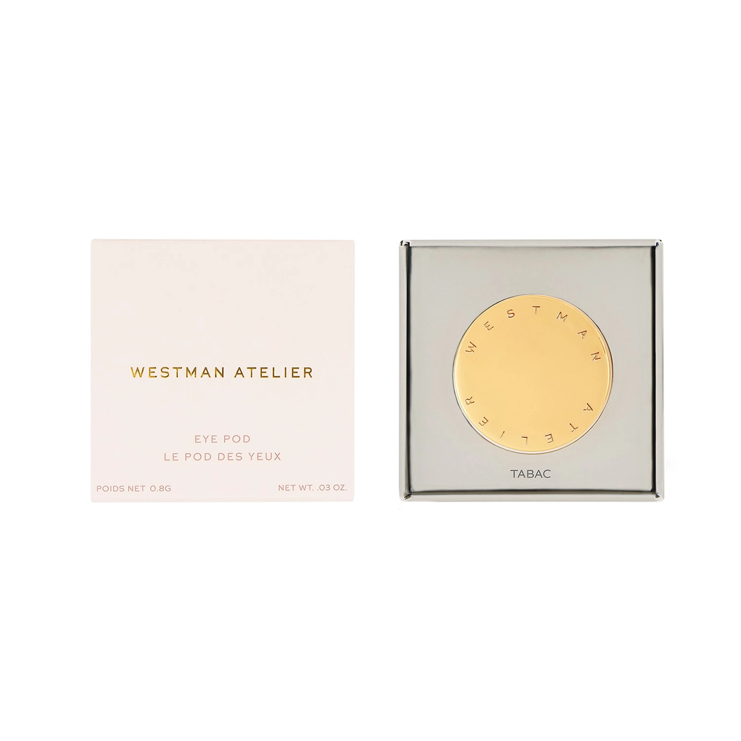 Westman Atelier Eye Pods Cream Eyeshadows Color: Tabac - Warm Bronze Limited Edition Vegan - Image 9