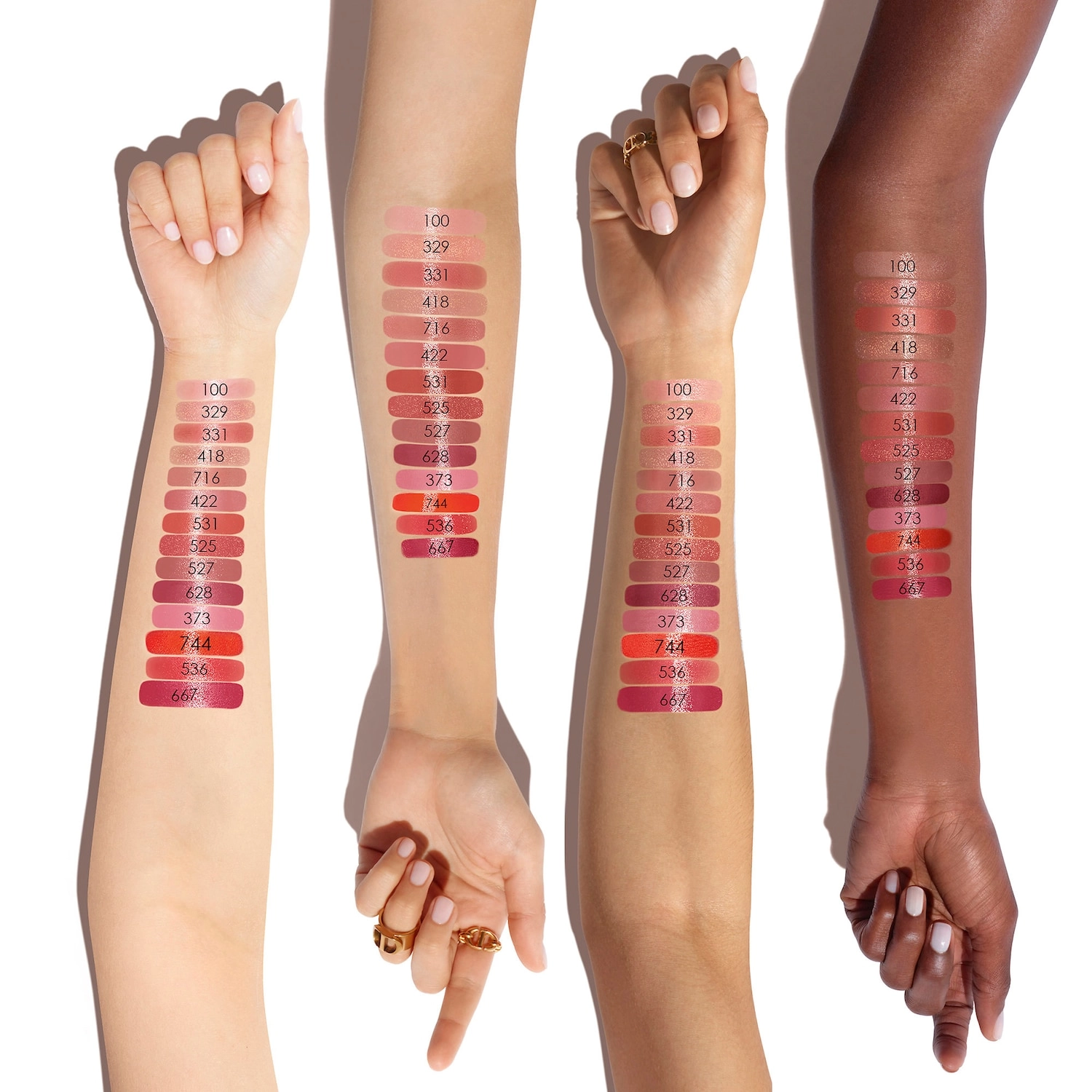 Dior Addict Refillable Shine Lipstick - Color: 422 Rose Des Vents - Image 2