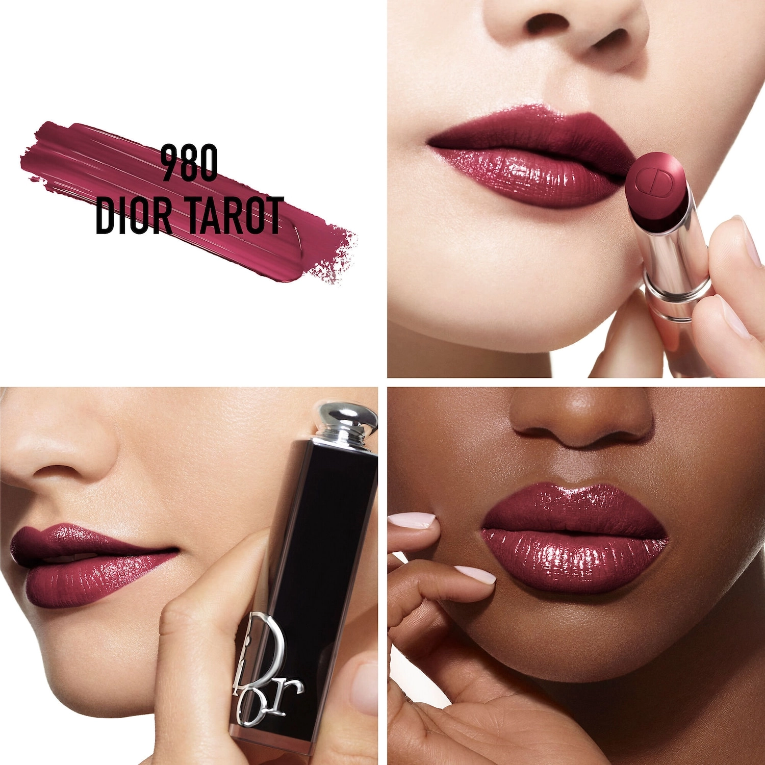 Dior Addict Refillable Shine Lipstick - Color: 980 Tarot - Image 3