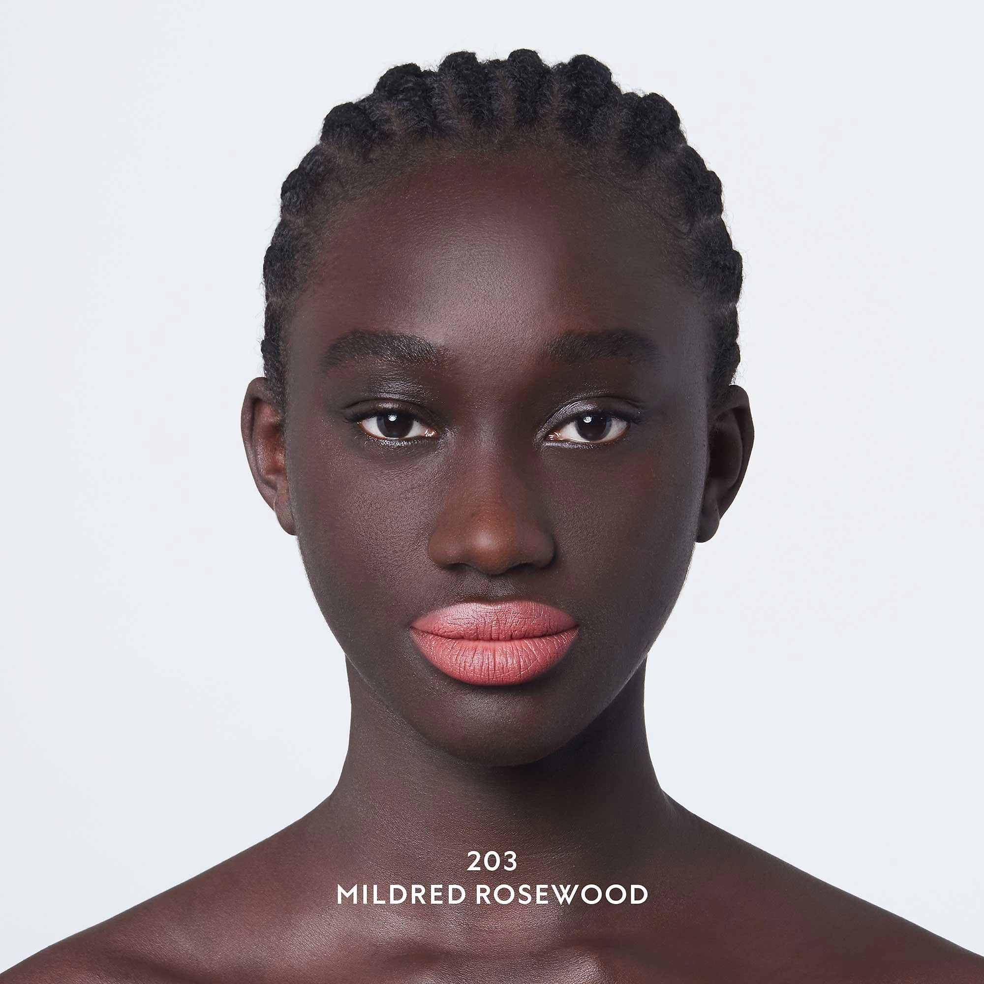 Gucci Transfer-Proof Matte Liquid Lipstick Color 203 Mildred Rosewood - Image 7