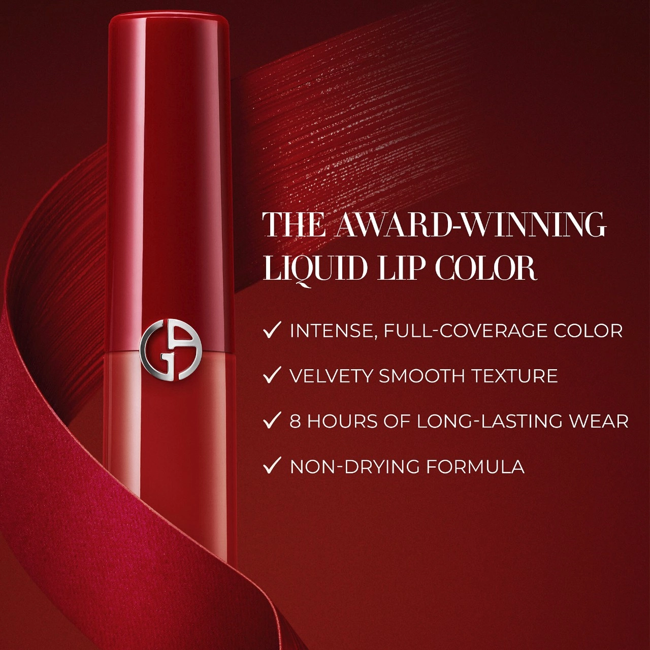 Armani Beauty Lip Maestro Mediterranea Liquid Matte Lipstick Color: 110 Bronzed - Luminous Mauve - Image 7