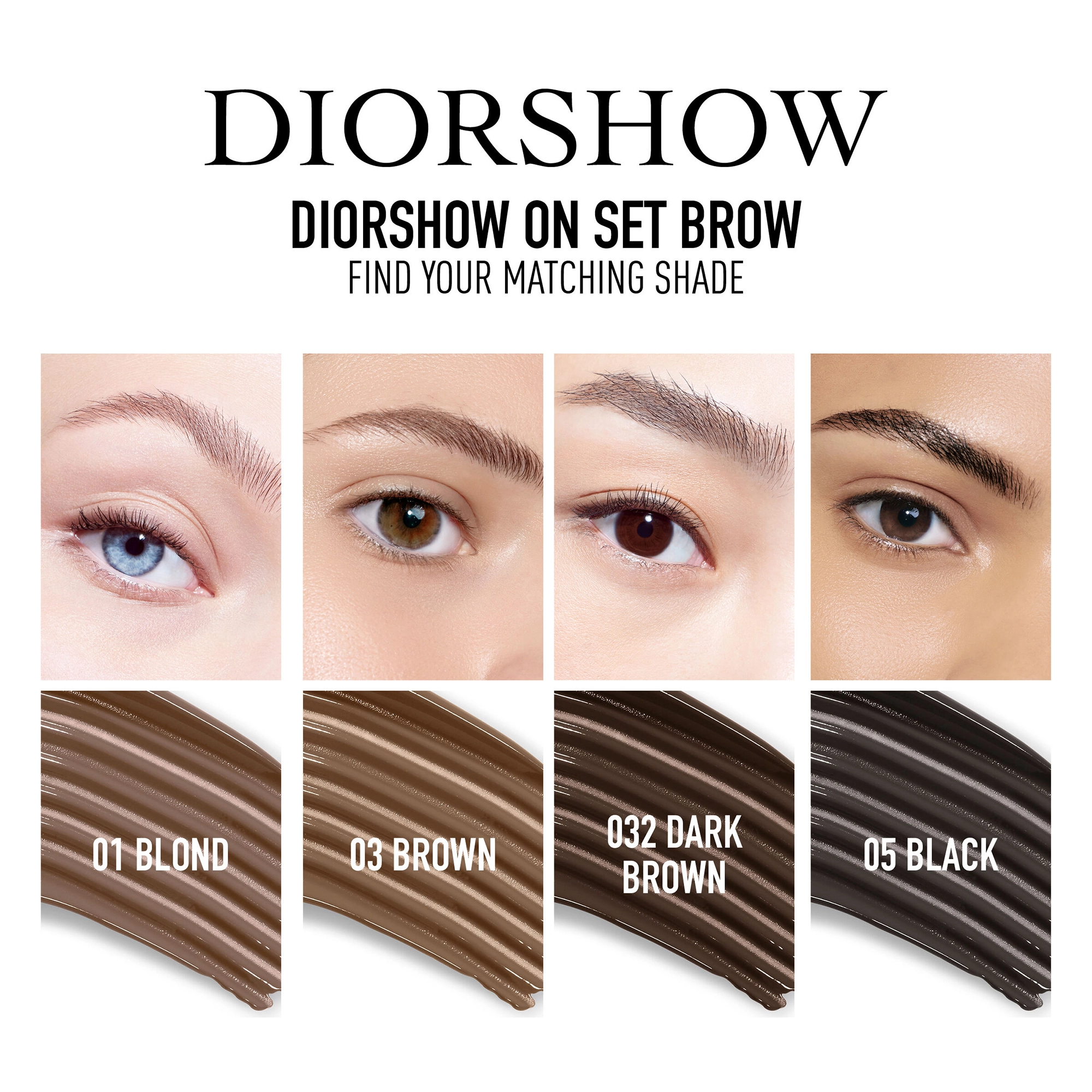 Dior Diorshow OnSet Brow Gel Color: 01 Blonde - Image 4