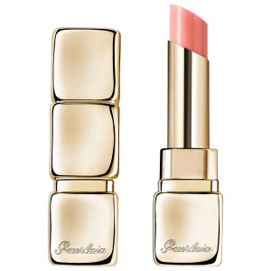 GUERLAIN KissKiss Bee Glow Lipstick Balm Color: 309 HONEY GLOW - Natural Beige Stick Formula Hyaluronic Acid Satin Finish Hydrating Medium Coverage