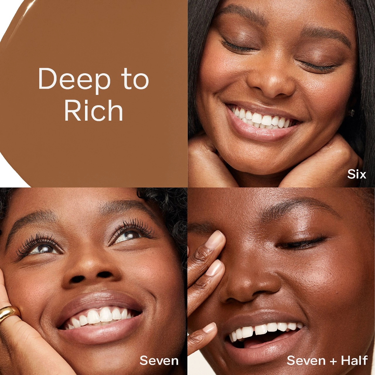 Saie Hydrabeam Brightening + Hydrating Creamy Under Eye Concealer Color: HB SEVEN - Deep Skin Tones with Red Undertones - Image 5