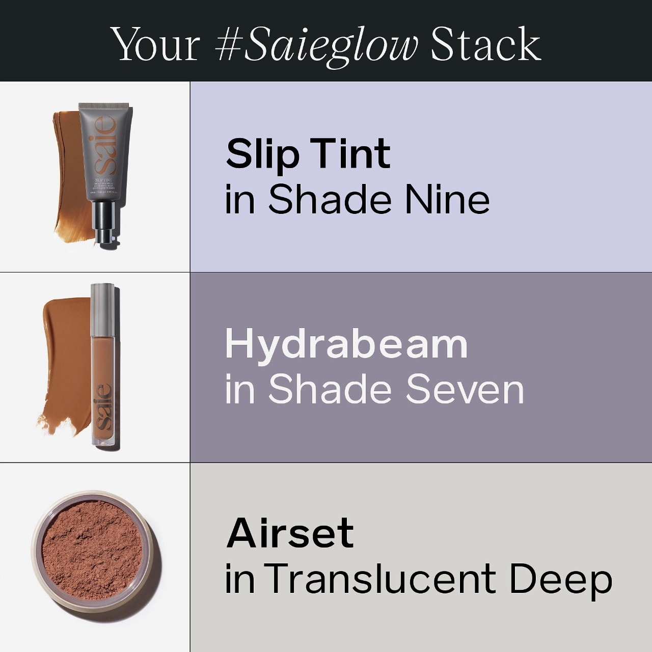 Saie Hydrabeam Brightening + Hydrating Creamy Under Eye Concealer Color: HB SEVEN - Deep Skin Tones with Red Undertones - Image 11