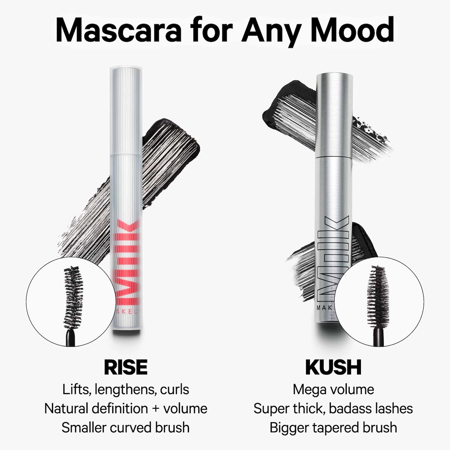 MILK MAKEUP RISE Lifting + Lengthening Mascara Color: Elevate - Image 14