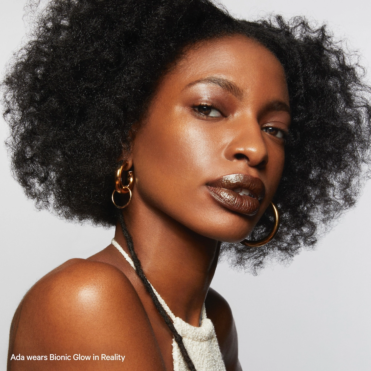 MILK MAKEUP Bionic Glow Illuminating Liquid Highlighter with Hyaluronic Acid - Reality Luminous Bronze - Image 3