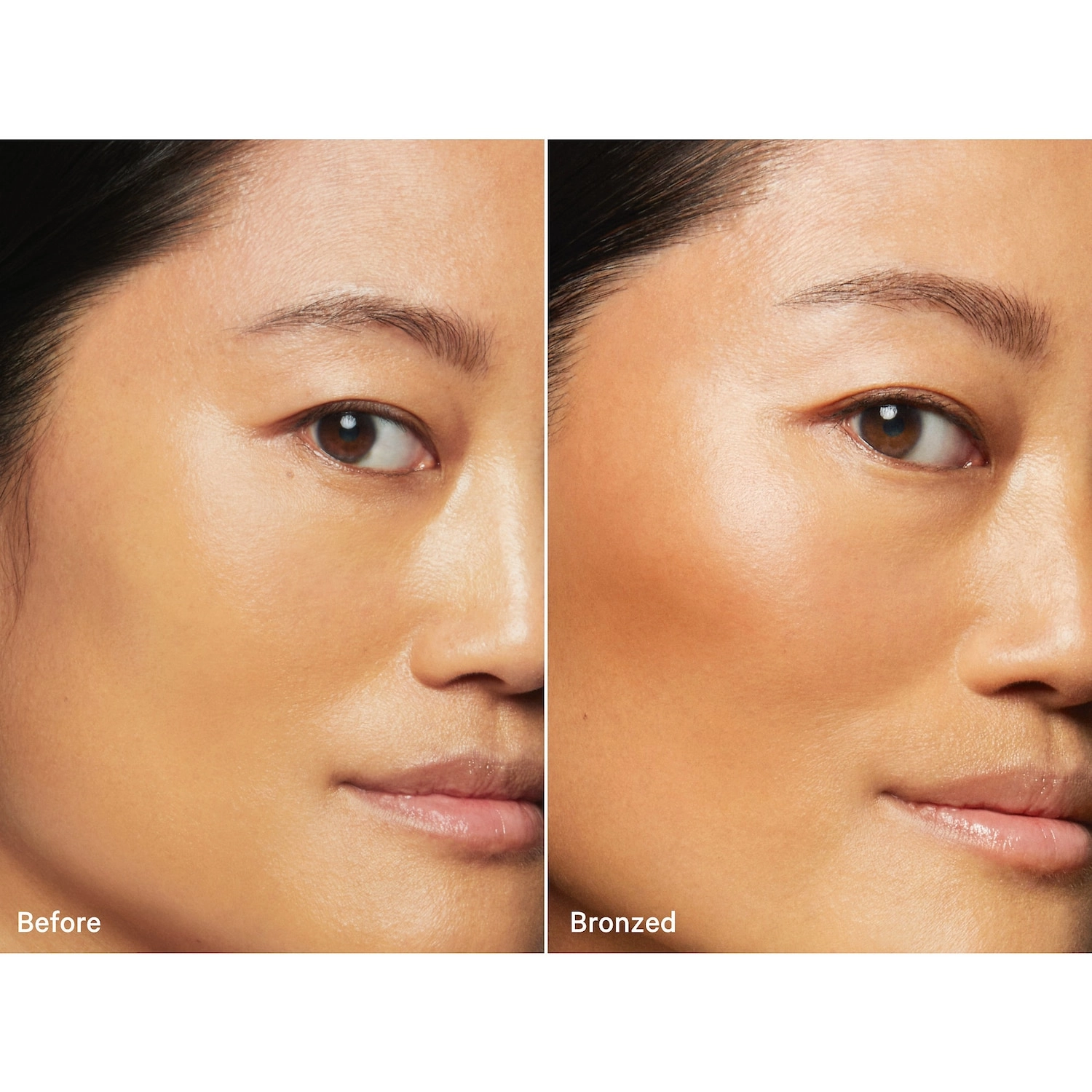 MILK MAKEUP Bionic Sunkissed Liquid Bronzer with Hyaluronic Acid - Shapeshift Medium Bronze - Image 3