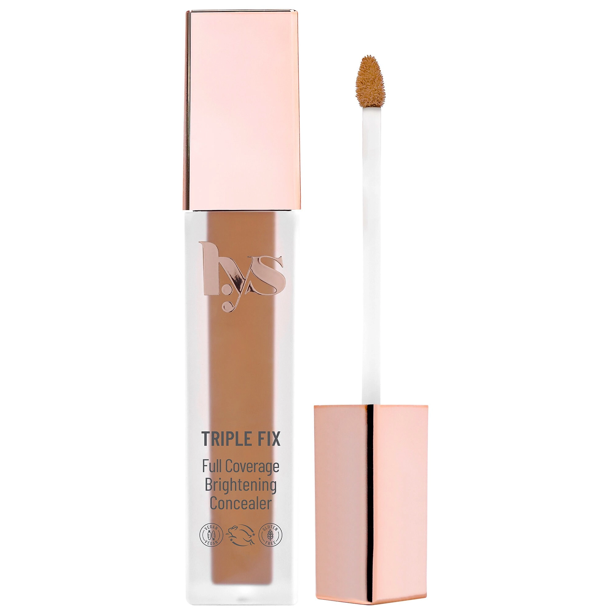 LYS Beauty Triple Fix Brightening Concealer - Color: DG3 Golden Caramel