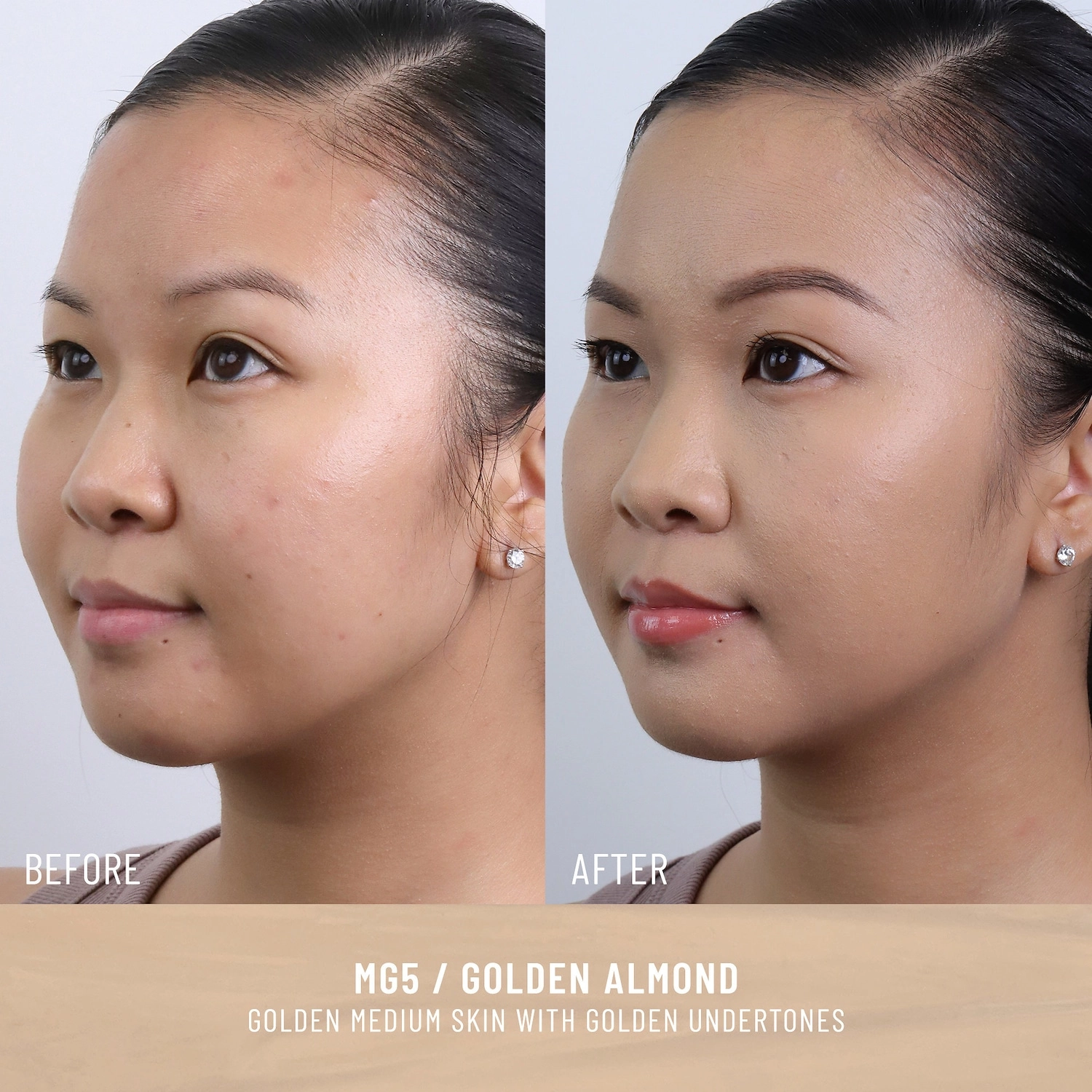 LYS Beauty Triple Fix Brightening Concealer Color: MG5 - Golden Almond - Image 4