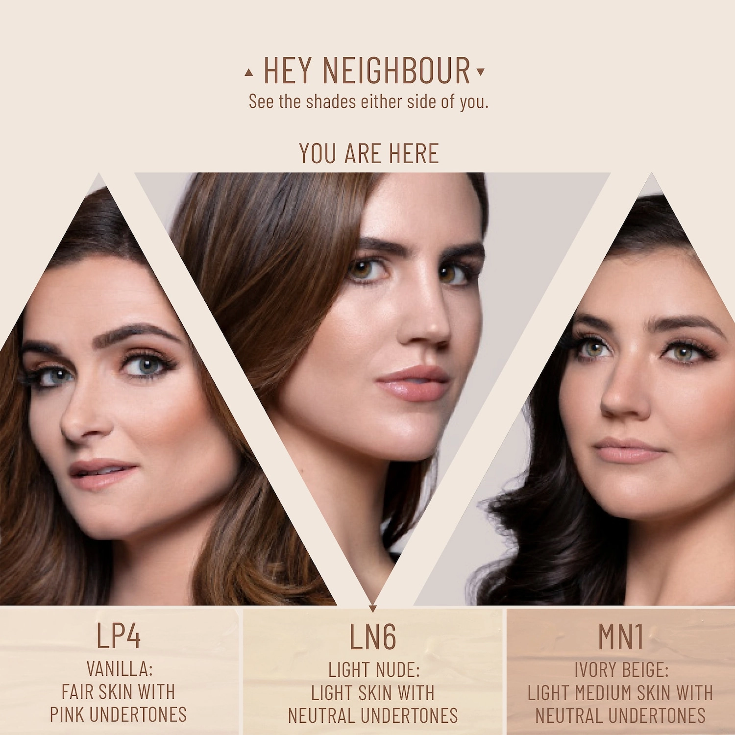 LYS Beauty Triple Fix Brightening Concealer LN6 - Light Nude - Image 3