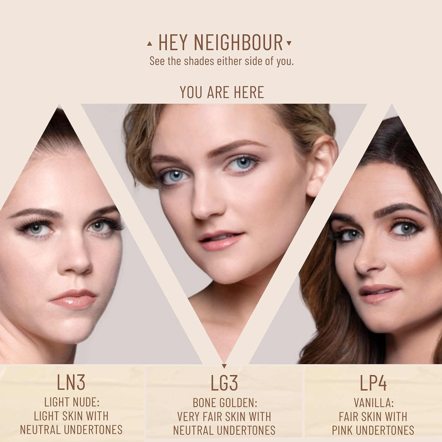 LYS Beauty Triple Fix Brightening Concealer Color: LG3 - Bone Golden - Image 3