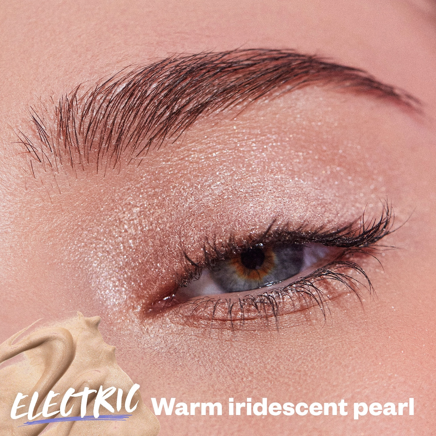 Kosas 10-Second Eye Gel Watercolor Eyeshadow - Electric, Warm Iridescent Pearl, Vegan, Shimmer Finish - Image 4