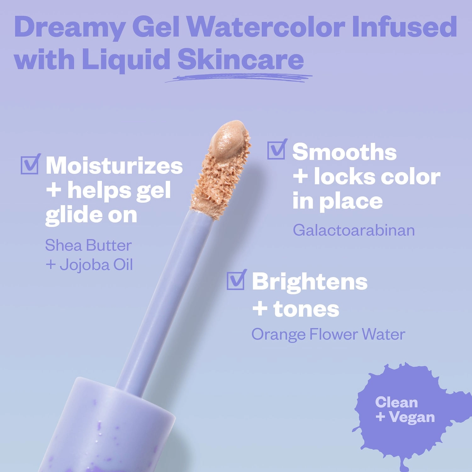 Kosas 10-Second Eye Gel Watercolor Eyeshadow - Electric, Warm Iridescent Pearl, Vegan, Shimmer Finish - Image 5