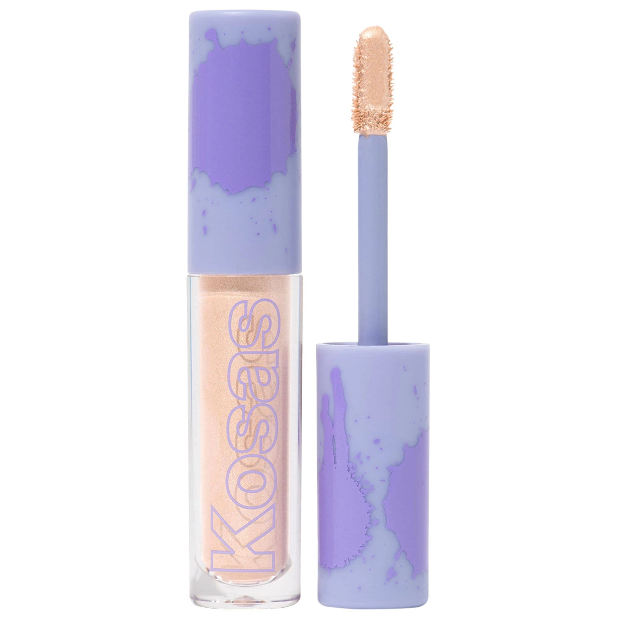 Kosas 10-Second Eye Gel Watercolor Eyeshadow - Electric, Warm Iridescent Pearl, Vegan, Shimmer Finish