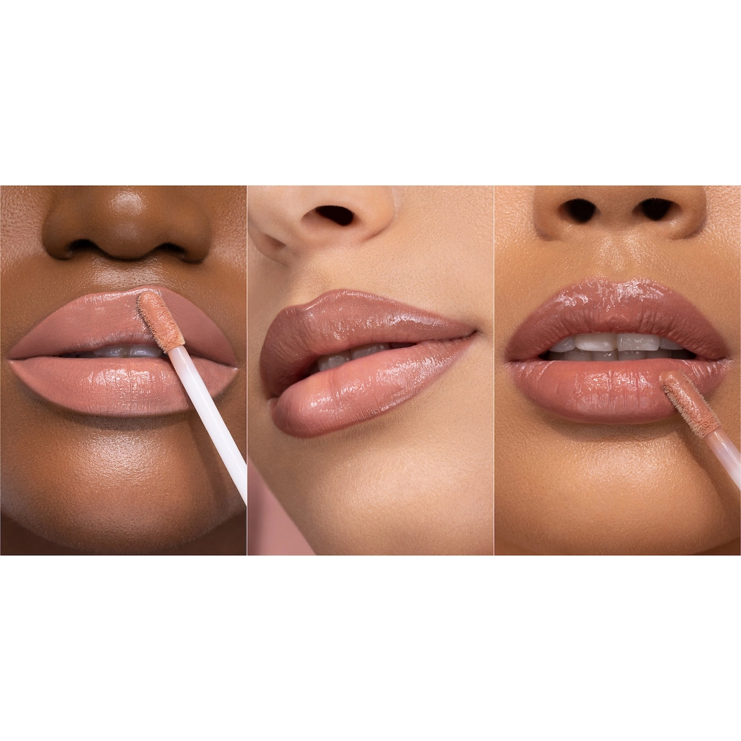 Natasha Denona I Need A Rose Lipgloss Color: Calla - Rosy Brown Vegan Plumping Hydrating Long-Wearing - Image 2