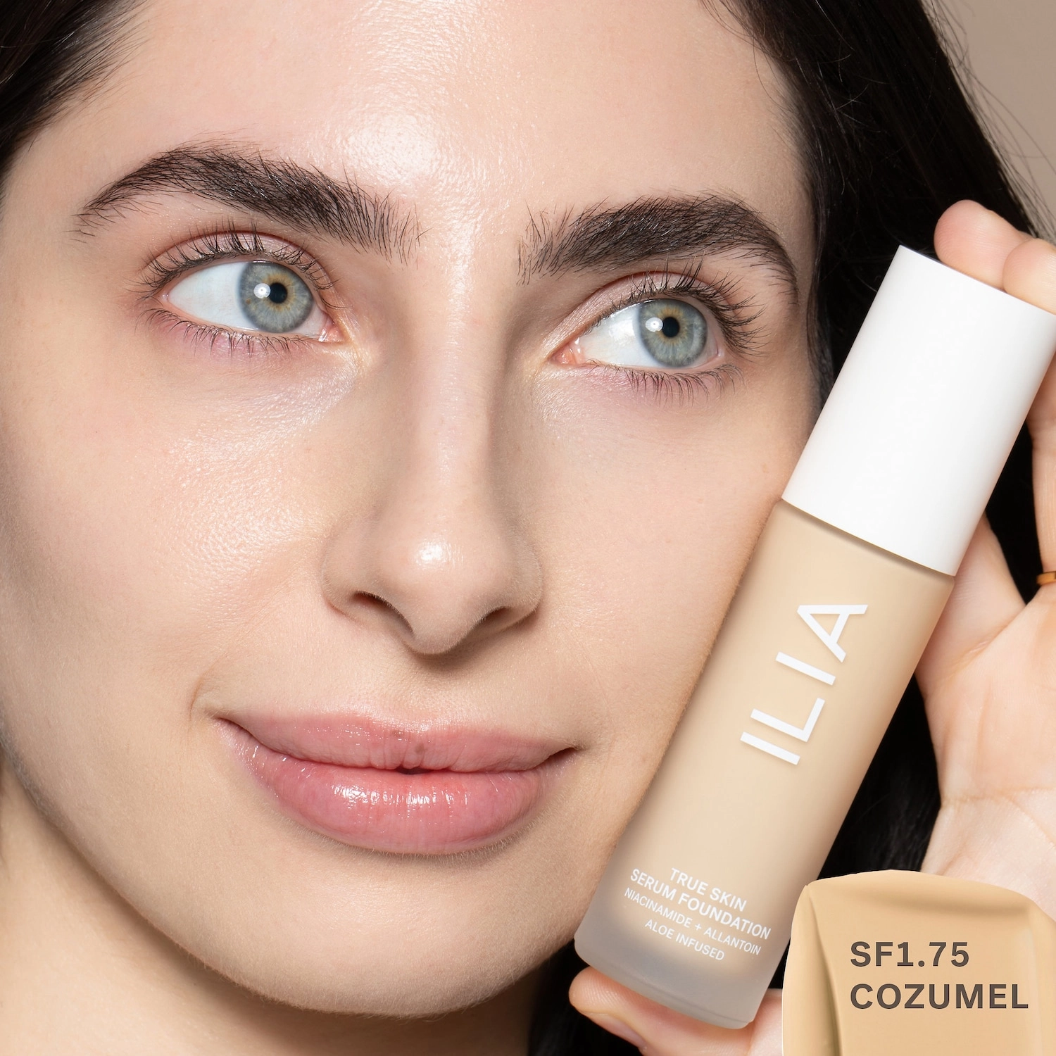 ILIA True Skin Medium Coverage Serum Foundation with Niacinamide Color: Cozumel SF1.75 - Image 4