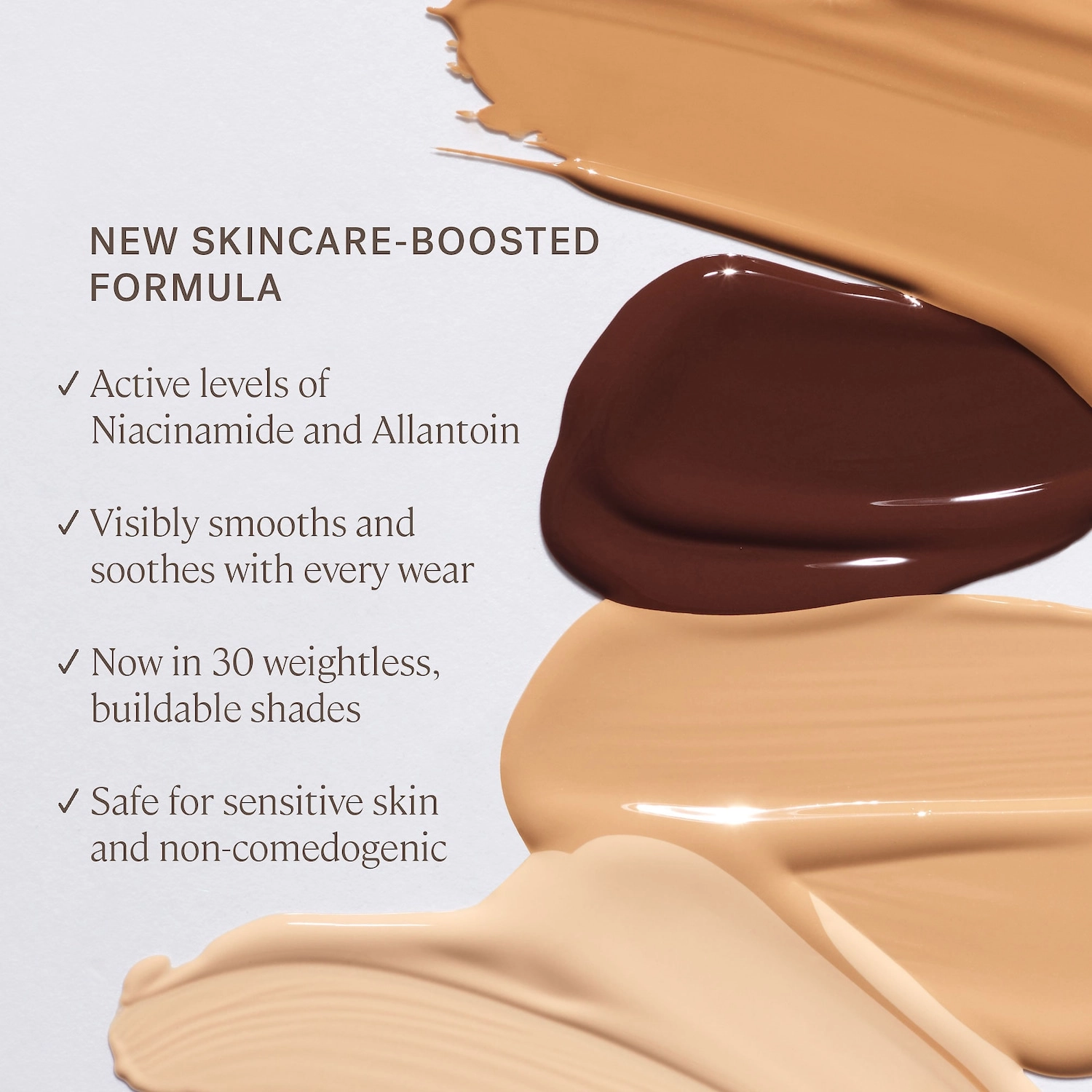 ILIA True Skin Medium Coverage Serum Foundation with Niacinamide - Color: Sable SF. 5 - Image 6