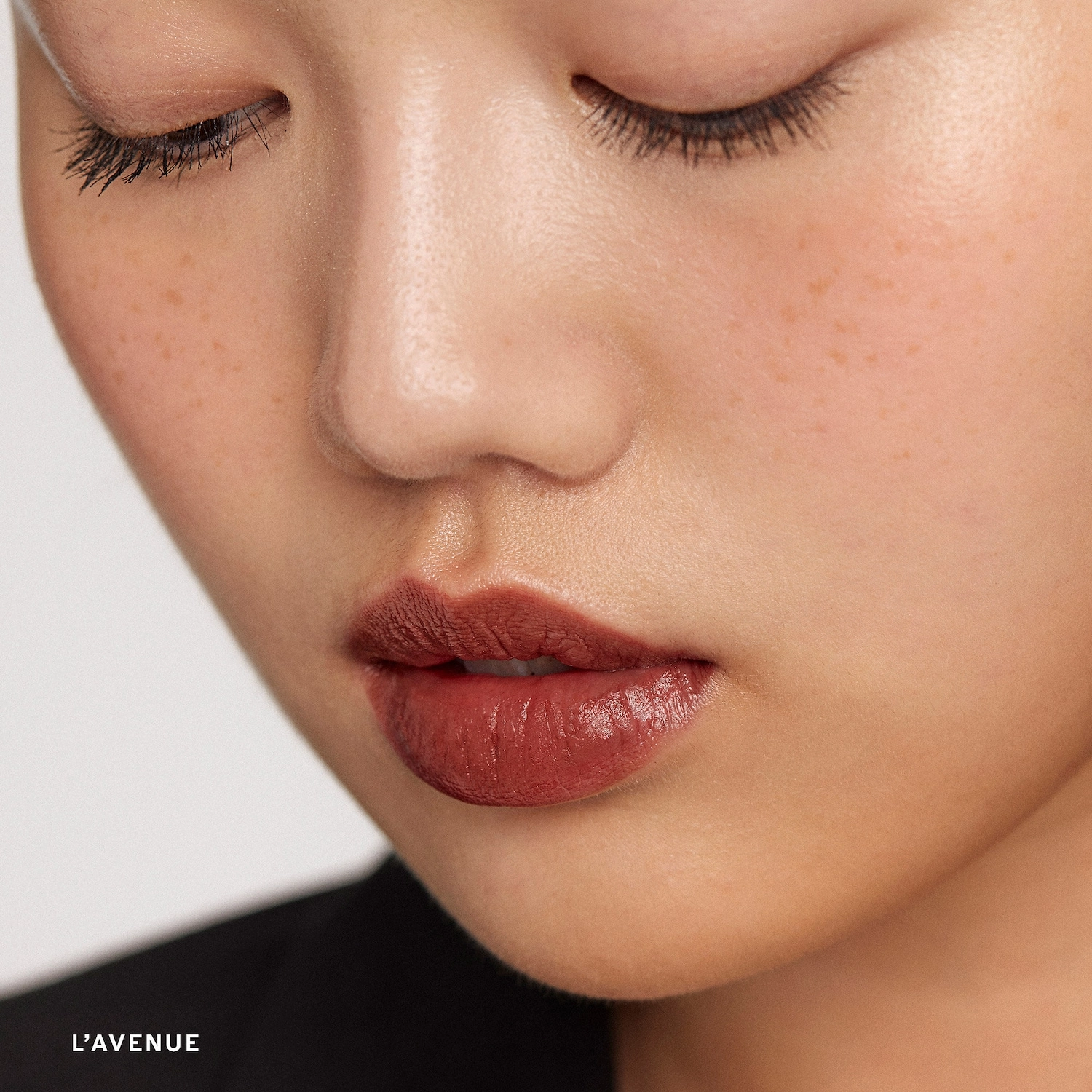MERIT Signature Lip Lightweight Lipstick Color: L'avenue - Berry Brown - Image 2
