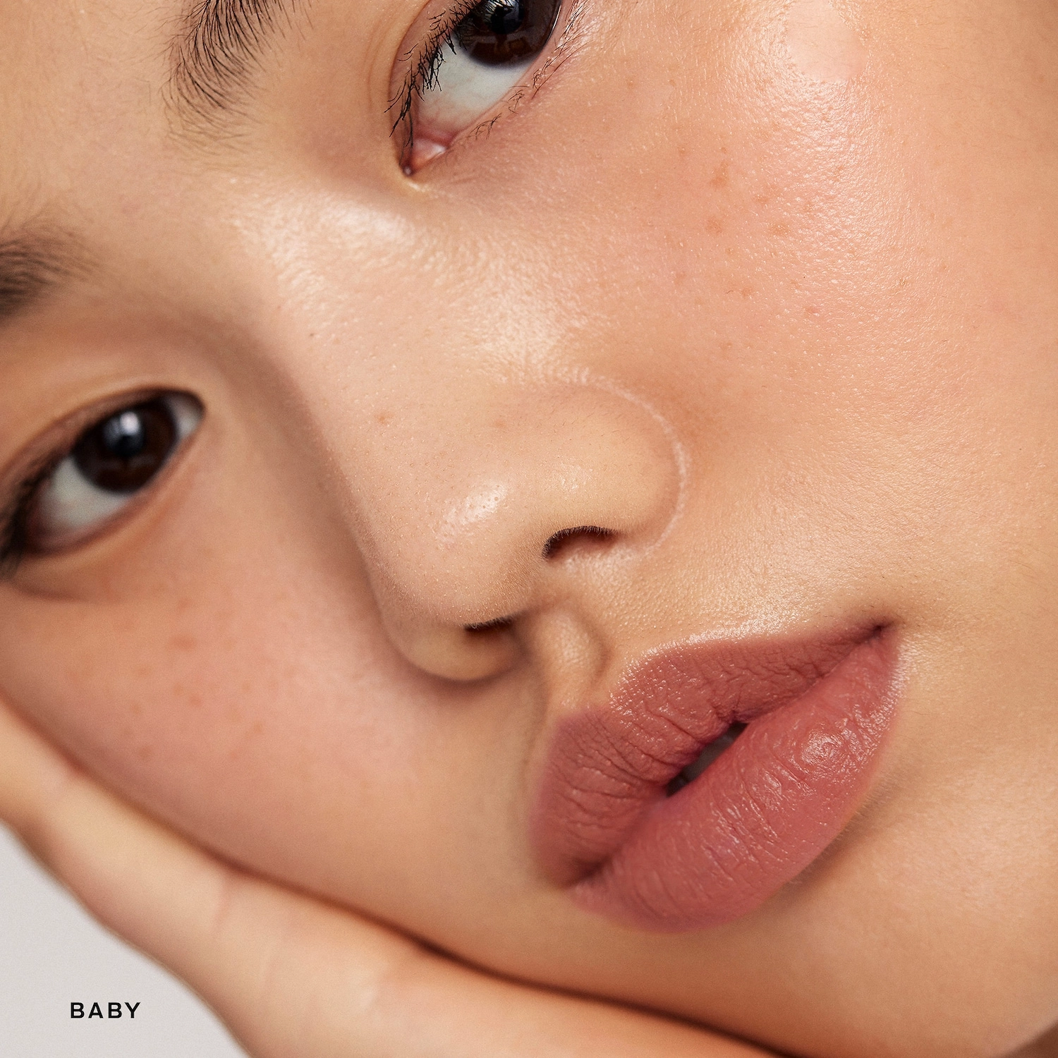 MERIT Signature Lip Lightweight Lipstick Color: Baby - Neutral Pink Vegan - Image 2