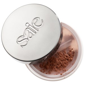 Saie Airset Radiant Loose Setting Powder Color: Translucent Deep
