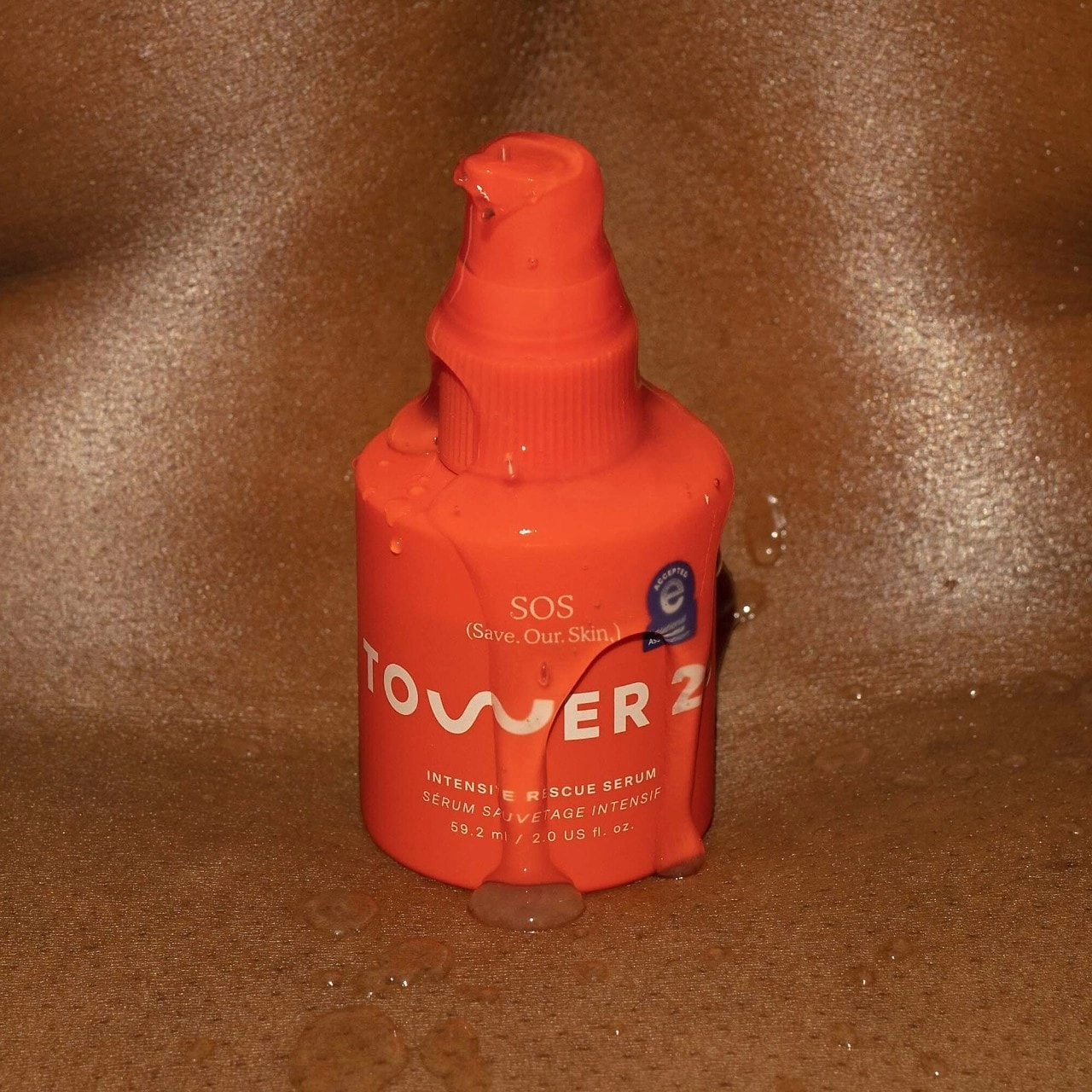 Tower 28 Beauty SOS Intensive Redness Relief Serum 2 oz / 59 mL Vegan - Image 4