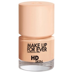 MAKE UP FOR EVER Mini HD Skin Undetectable Longwear Foundation 1N06 Porcelain - Natural Finish, Medium Coverage