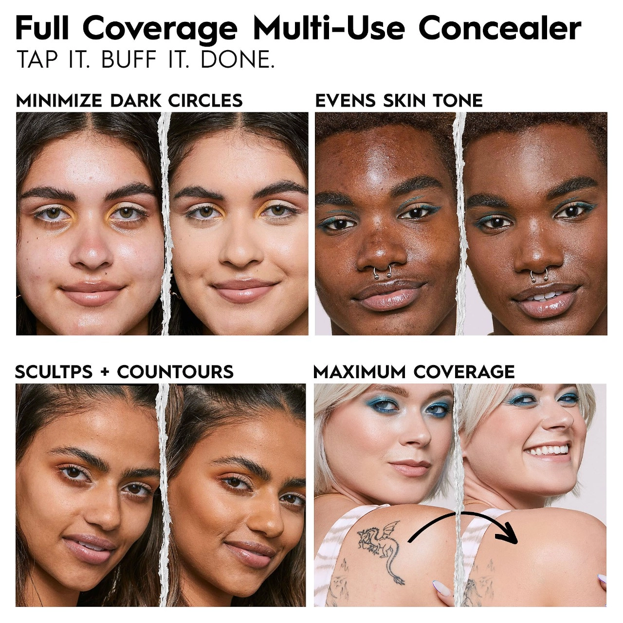Urban Decay Quickie 24HR Full-Coverage Waterproof Concealer Color: 90WR - Deepest Warm Red Vegan - Image 3
