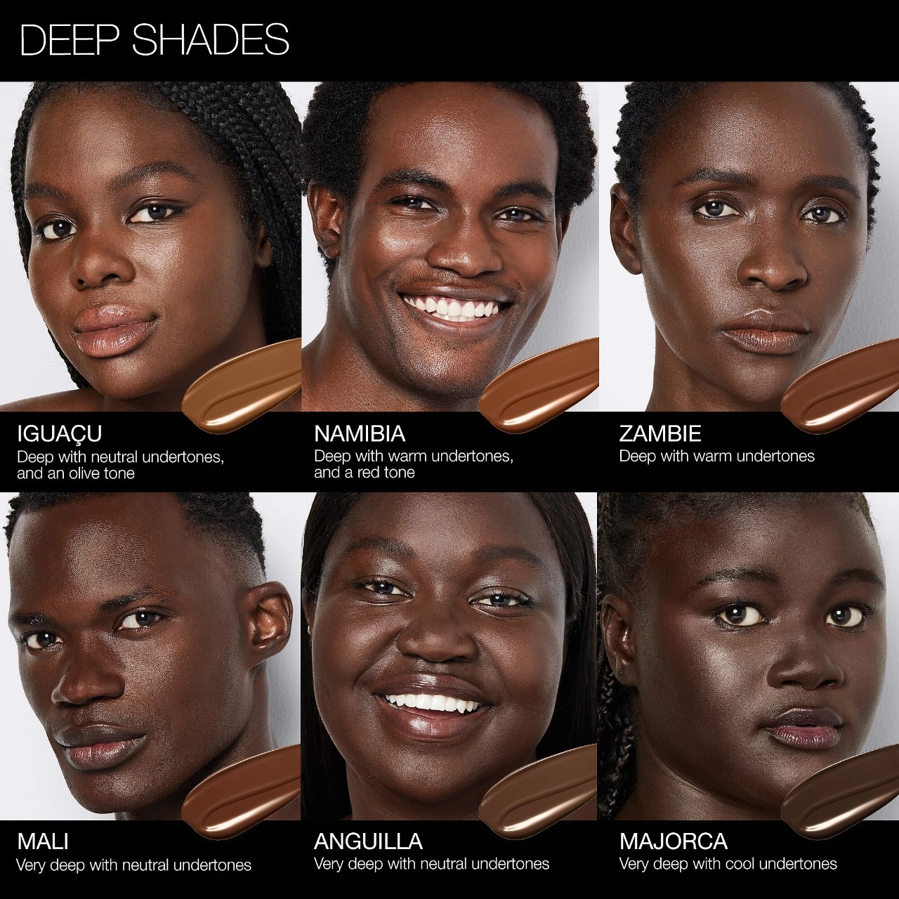 NARS Light Reflecting Advanced Skincare Foundation Color: Mali - D6 - Very Deep with Neutral Undertones - Image 3
