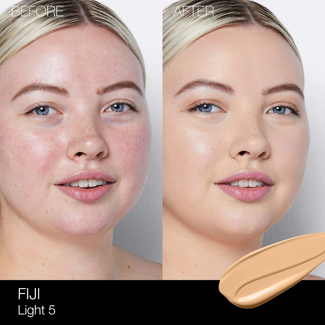 NARS Light Reflecting Advanced Skincare Foundation Color: Fiji - L5 - Light to Medium with Warm Undertones - Image 2