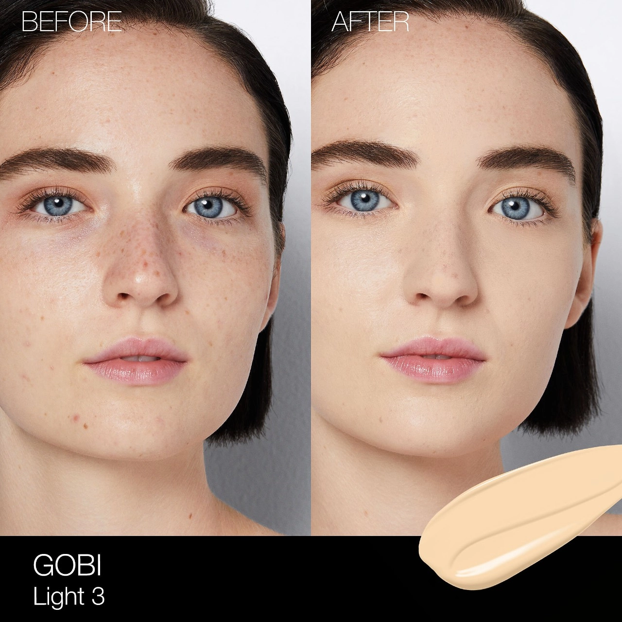 NARS Light Reflecting Advanced Skincare Foundation Color: Gobi - L3 - Light with Neutral Undertones - Image 2