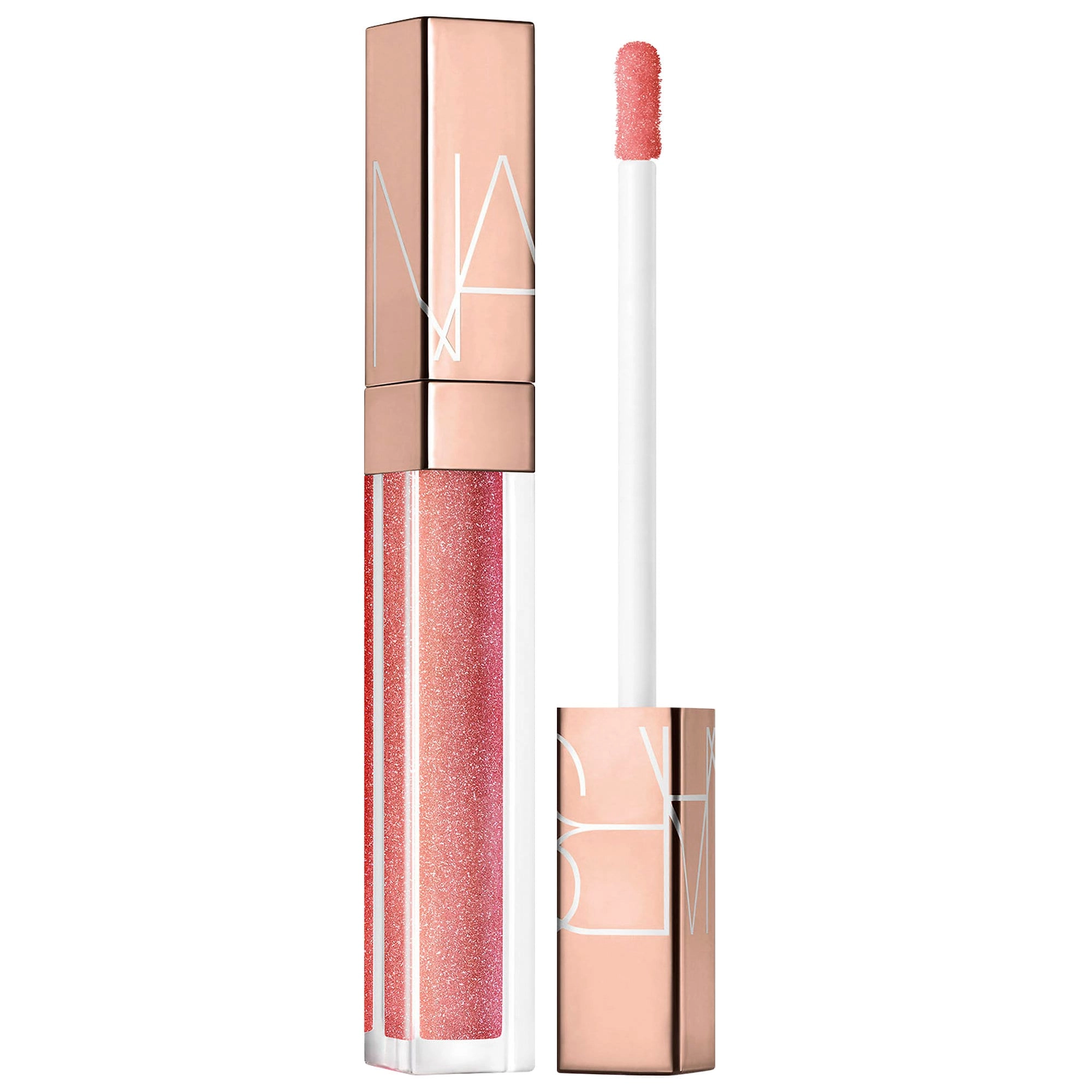 NARS Afterglow Lip Shine Gloss Color: Supervixen - shimmering rose bronze