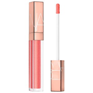 NARS Afterglow Lip Shine Gloss Color: Orgasm - peachy pink with golden shimmer