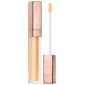 NARS Afterglow Lip Shine Gloss Color: A-Lister - clear with gold shimmer