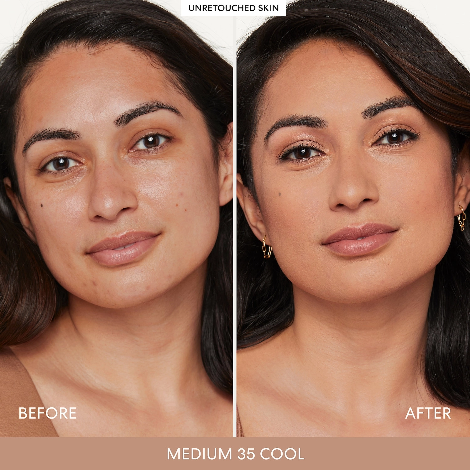 bareMinerals BAREPRO 16-HR Skin-Perfecting Powder Foundation Color: Medium 35 Cool - Image 5