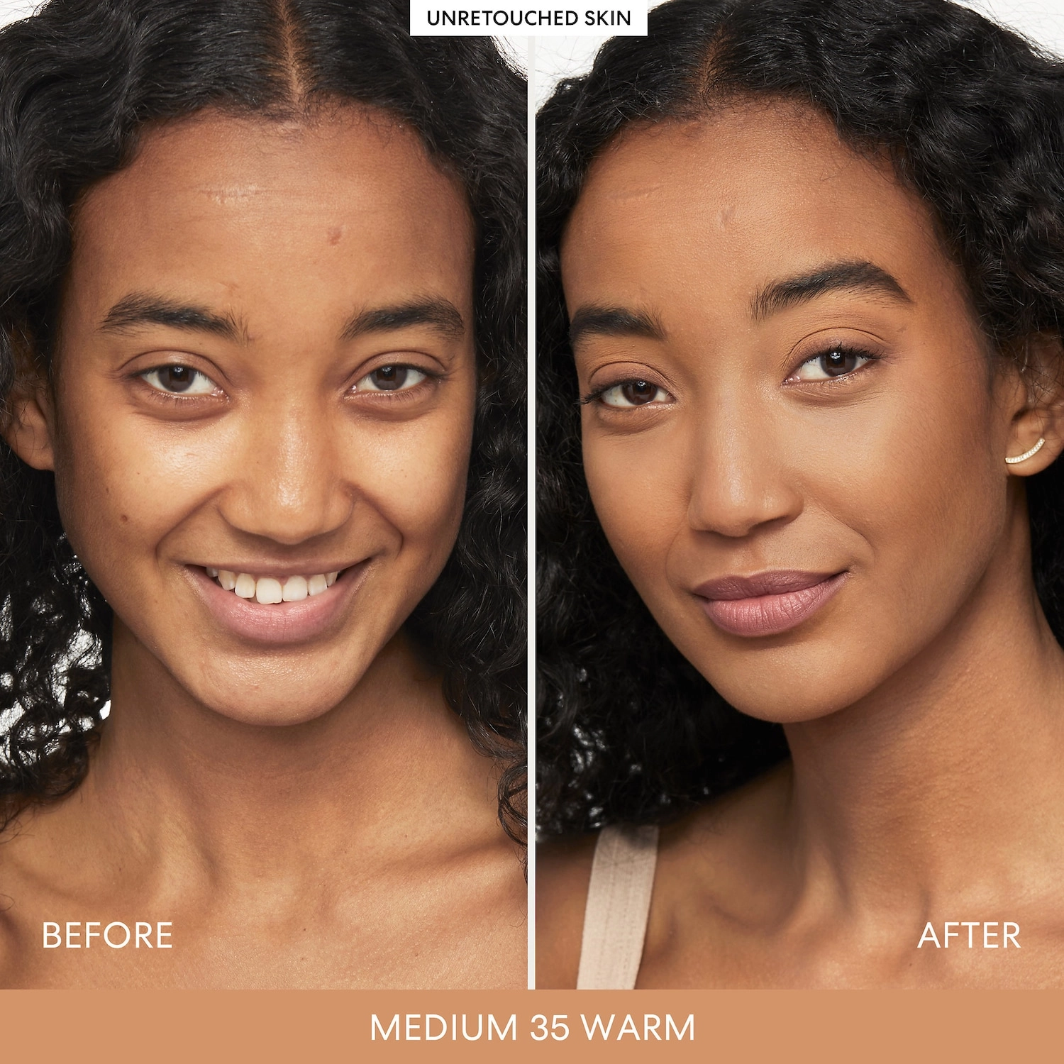 bareMinerals BAREPRO 16-HR Skin-Perfecting Powder Foundation Color: Medium 35 Warm - Image 5