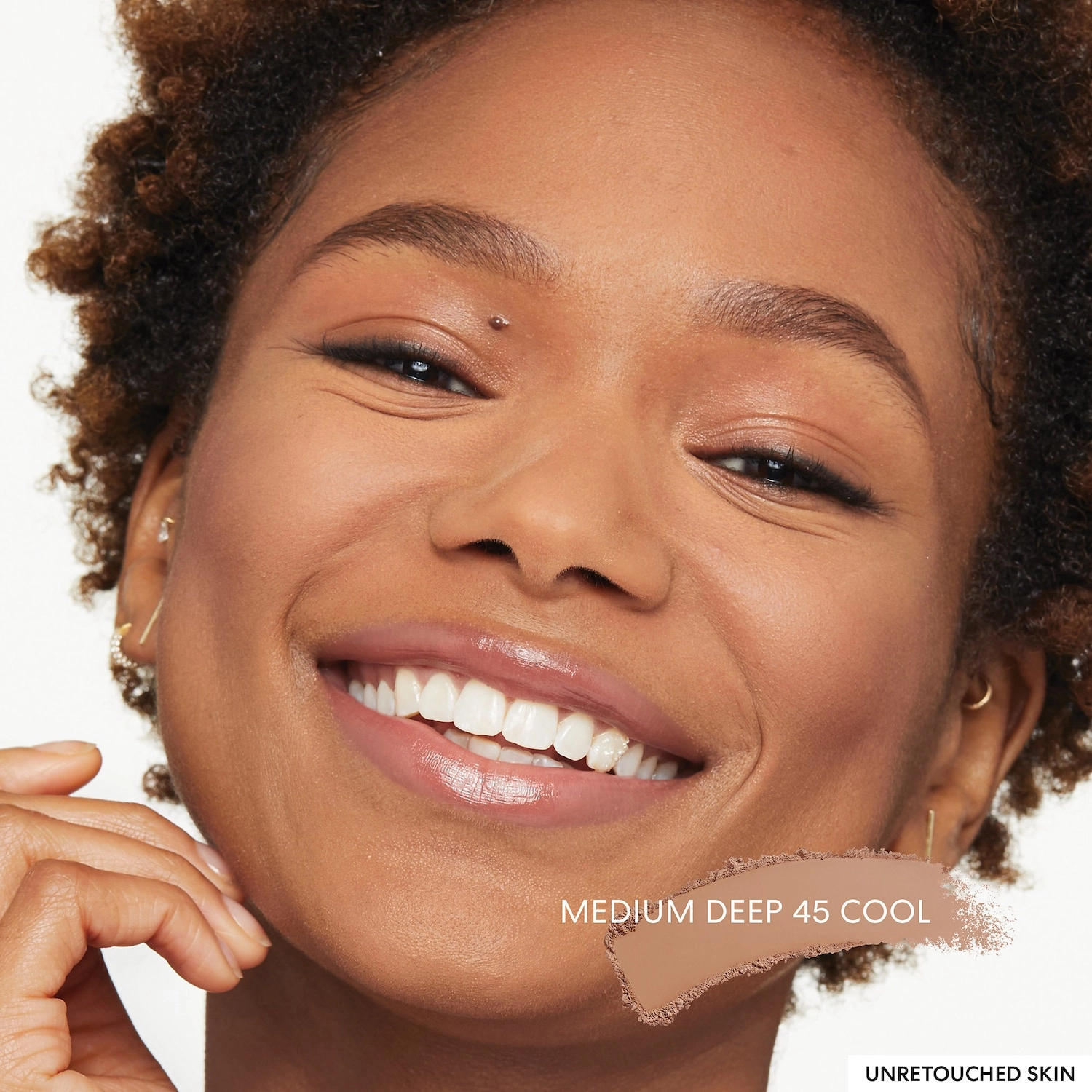 bareMinerals BAREPRO 16-HR Skin-Perfecting Powder Foundation Medium Deep 45 Cool - Image 8