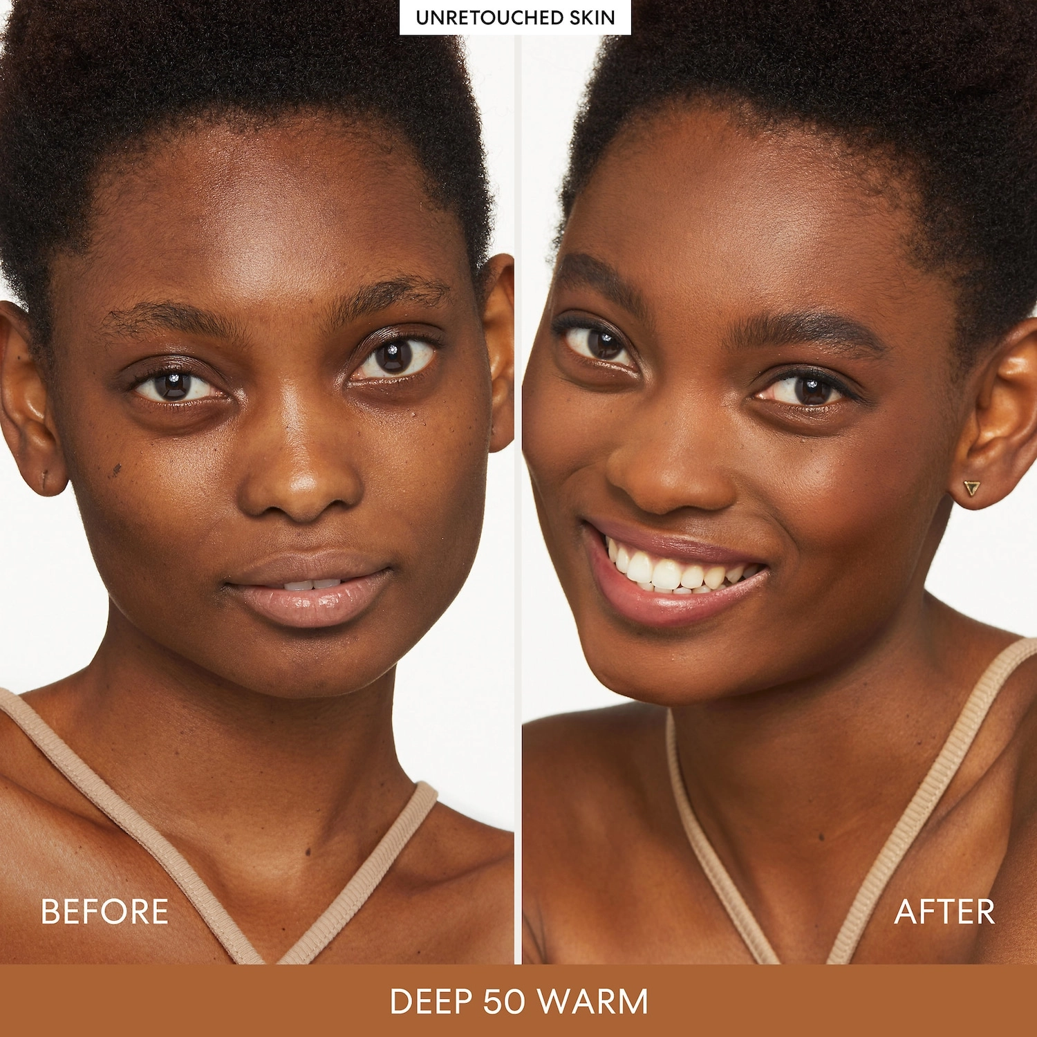 bareMinerals BAREPRO 16-HR Skin-Perfecting Powder Foundation Color: Deep 50 Warm - Image 5