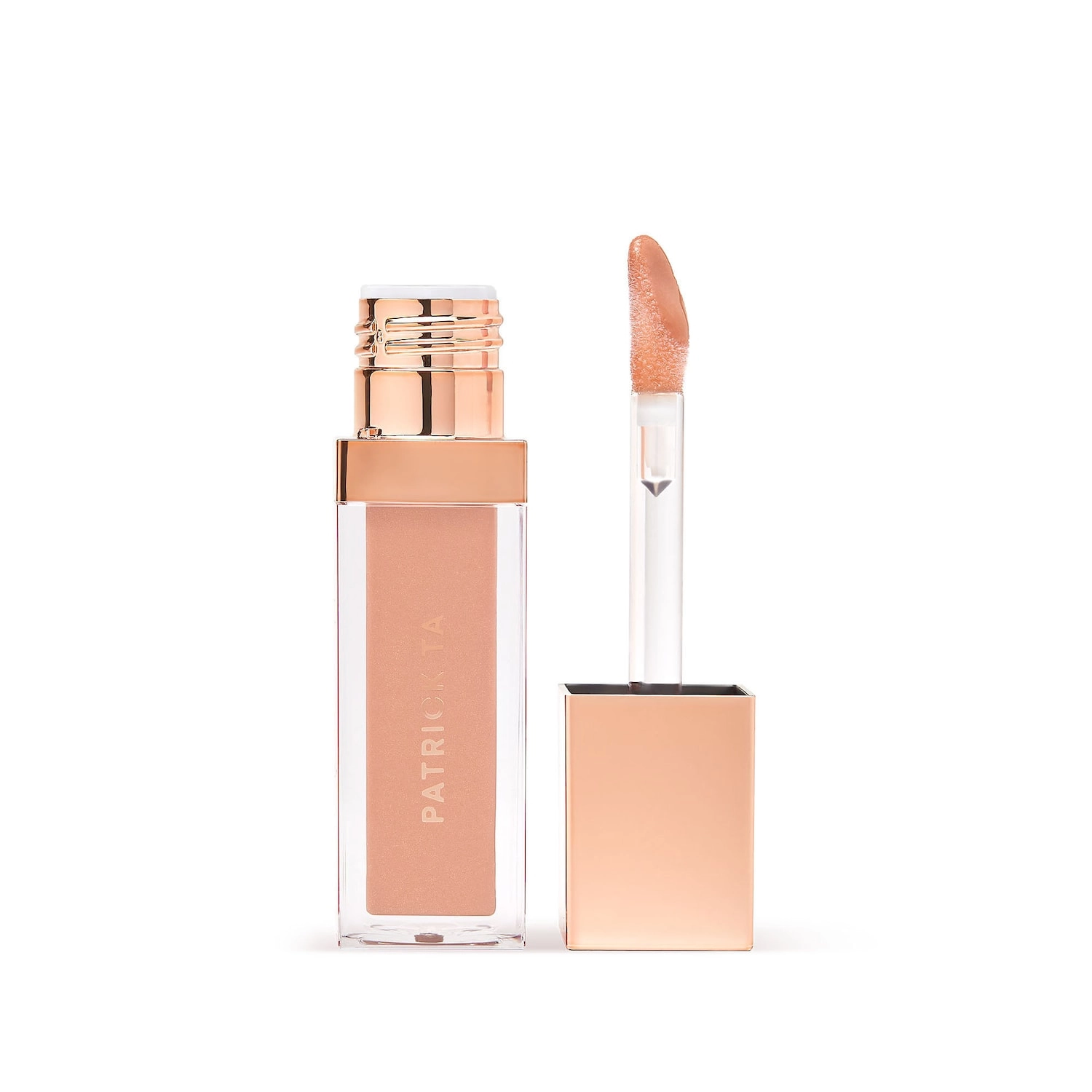 PATRICK TA Major Volume Plumping Lip Gloss - Superficial Beige - Image 2