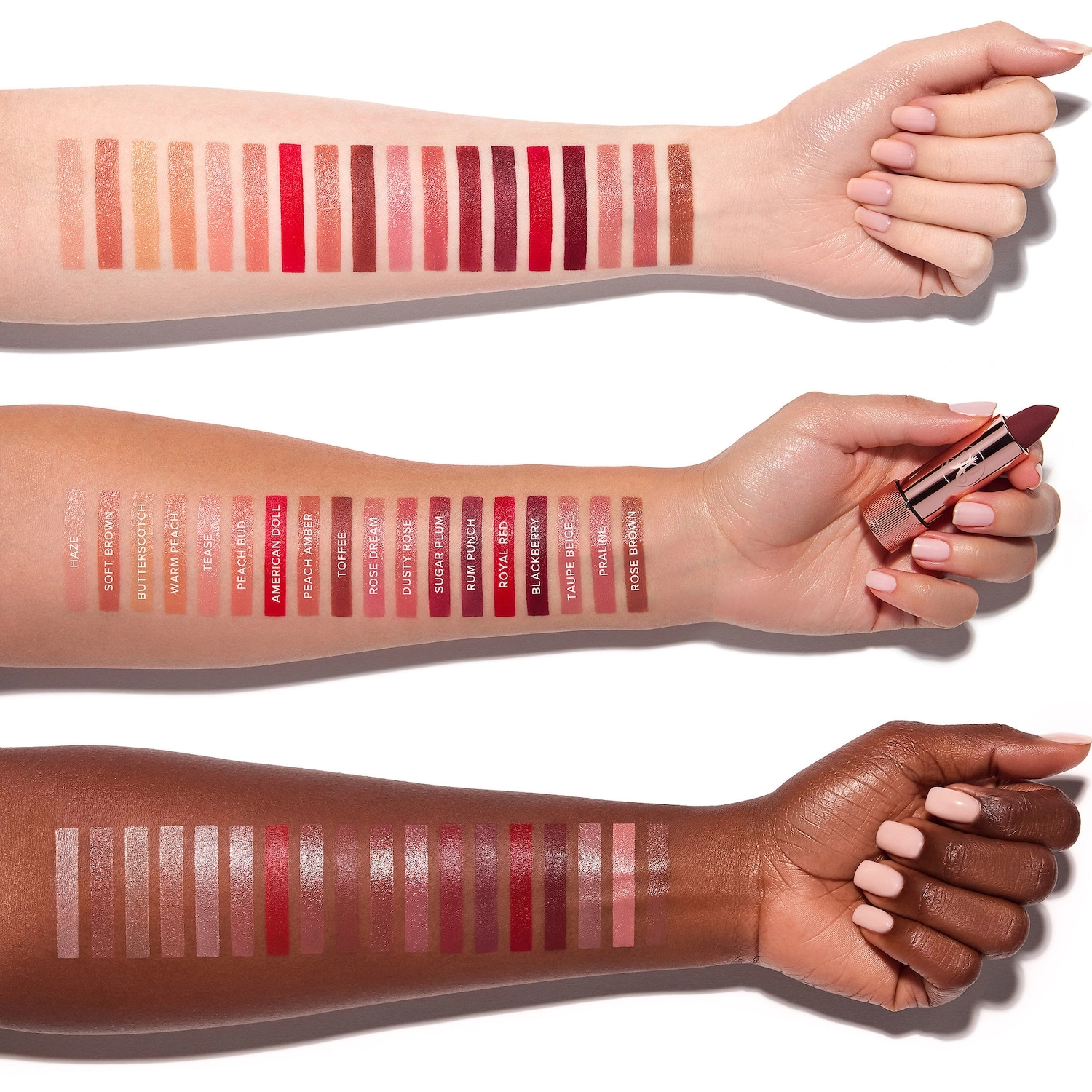 Anastasia Beverly Hills Matte & Satin Velvet Lipstick in Toffee - Warm Brown with Matte Finish - Image 7