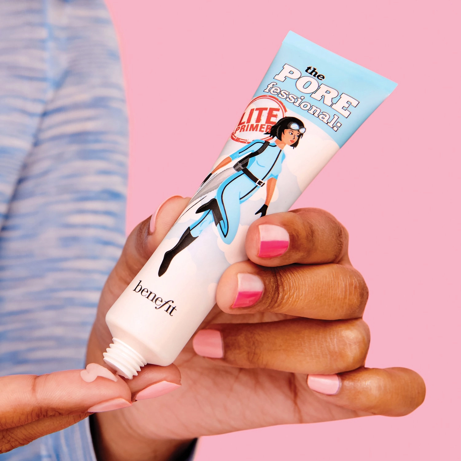 Benefit Cosmetics The POREfessional: Lite Primer Water-Based Pore Primer 0.25 oz/7.5 mL Natural Finish - Image 9