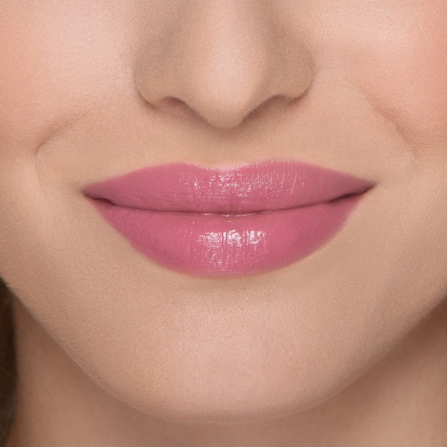 Too Faced Too Femme Heart Core Lipstick - Medium Pinky Nude, High Shine Finish - Image 2
